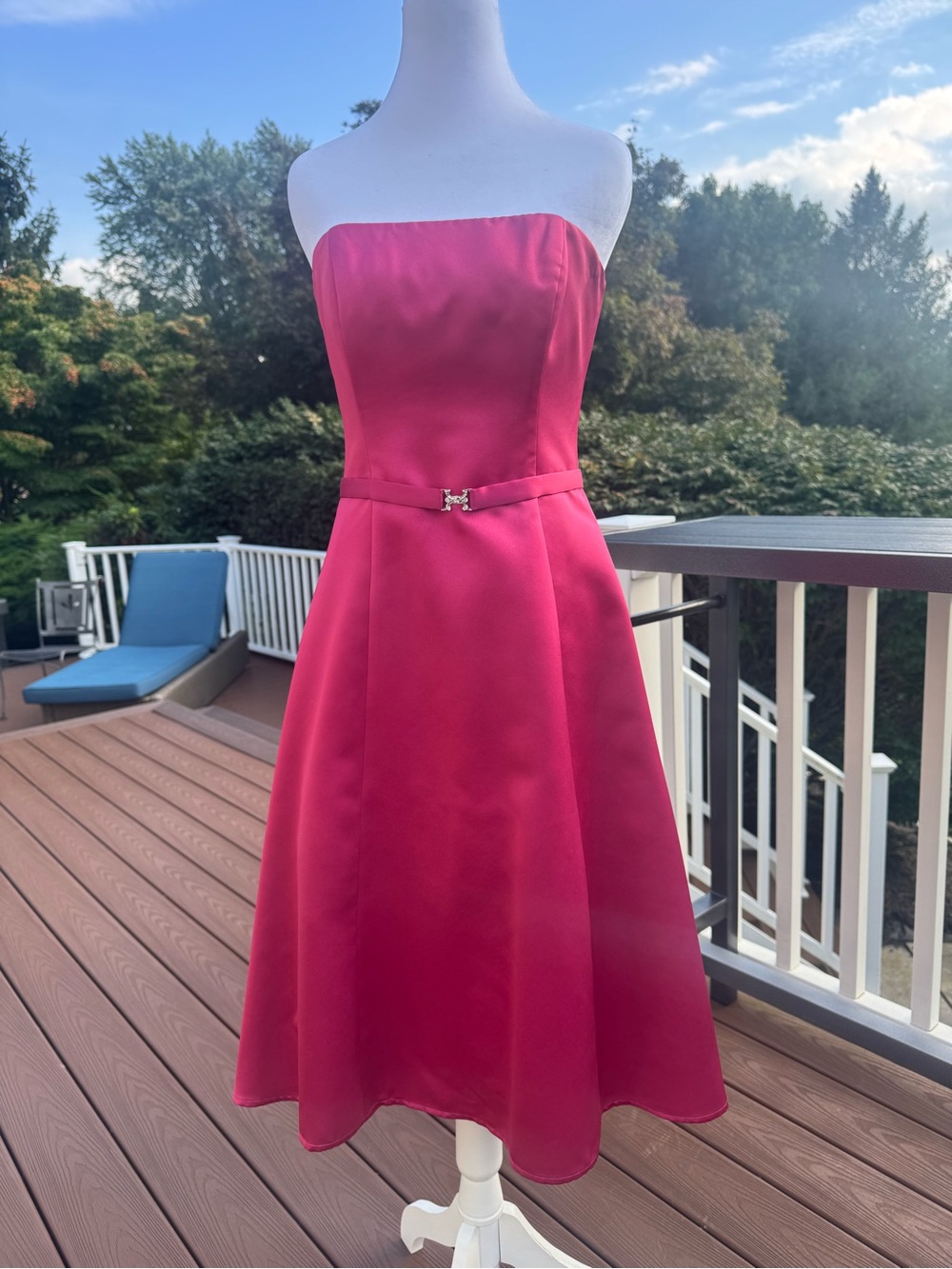 EUC Michaelangelo Bright Pink Formal Dress